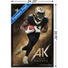 Trends International NFL New Orleans Saints - Alvin Kamara 19 Framed Wall Poster Prints - 3 of 4