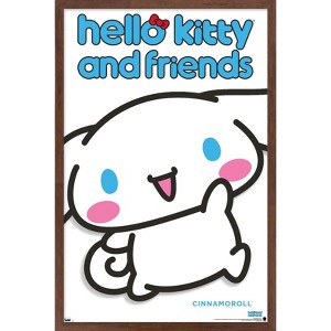 Trends International Hello Kitty and Friends: Hello - Cinnamoroll Feature Series Framed Wall Poster Prints - 1 of 4