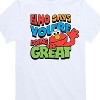 Boys' - Sesame Street - Elmo Says Youre Doing Great Short Sleeve Graphic T-Shirt - 2 of 4