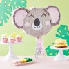 Blue Panda Koala Pinata - Pull String Animal Pinata, Koala, Animal, Jungle Theme Birthday Party Decorations (Small, 16.5x10x3 In) - 2 of 4
