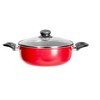 Lexi Home 8-Piece Aluminum Non-Stick Cookware Set - Red, Black - image 3 of 4