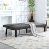 Sapphtopaz Futon Couch Sofa - Convertible Sofa Bed with Comfortable Upholstery, Space-Saving Furniture for Living Room, Bedroom & Guests - 2 of 4