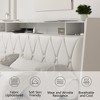 DOMETOUR Full Size Bed Frame with Headboard, Outlets, Charger, Storage Shelf, Noise-Free, No Box Spring Needed - 3 of 4