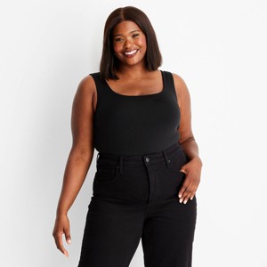 Women's Seamless Tank Bodysuit - A New Day™ - 1 of 3