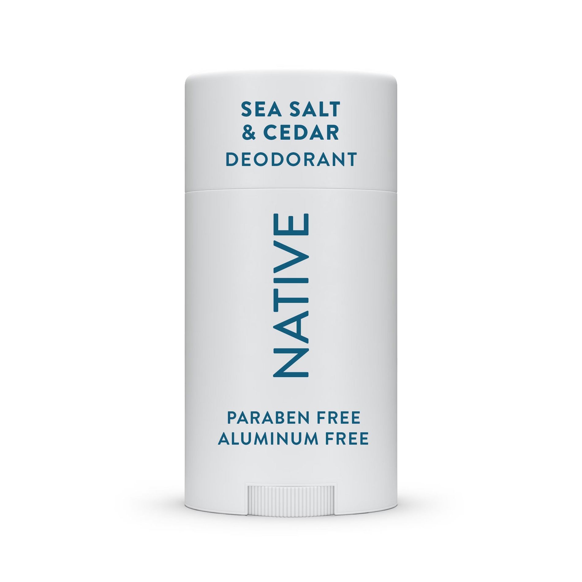 Native Solid Deodorant for Men & Women - Sea Salt & Cedar - Aluminum-Free 2.65oz