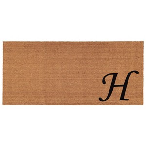 Calloway Mills 153622448A Urban Chic Monogram Doormat 2 ft. x 4 ft. - 1 of 4