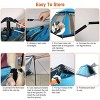 4-5 Person Camping Tent Outdoor Foldable Waterproof Tent with 2 Mosquito Nets Windows Carrying Bag - 4 of 4