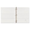 Avery Heavy-Duty Non Stick View Binder with DuraHinge and Slant Rings, 3 Rings, 0.5" Capacity, 11 x 8.5, White, (5234) - 4 of 4