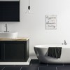 Stupell Industries Happiness is a Shower Away Rustic Bathroom Sign - 2 of 4