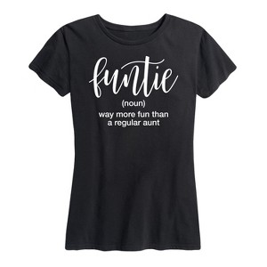 Women's - Instant Message - Funtie Short Sleeve Graphic T-Shirt - 1 of 4