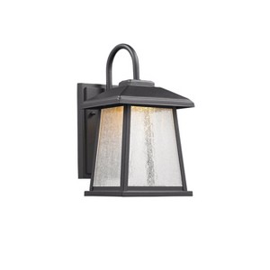 Chloe Lighting Frontier Transitional Led Textured Black Outdoor Wall Sconce 12" Height - 1 of 2