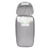 On-The-Go Wipes Dispenser with Diaper Pouch, Portable Wet Wipe Holder for Travel and Baby Careay - 4 of 4
