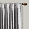 PAGED Pleat Curtain Panel with Tieback,Blackout Curtains with Rod Pocket & Back Tabs,Window Curtains for Living Room,Bedroom - 3 of 4