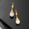 Ross-Simons Floating Opal Drop Earrings in 14kt Yellow Gold - 4 of 4