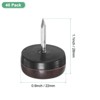 Unique Bargains Nail-on Furniture Sliders Chair Leg Protectors 40 Pcs - 3 of 4