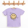 The Juniper Shop SmileyWorld Flower Outline Youth Short Sleeve Tee - 3 of 4