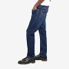 CULTURA Men's Saddle Stitch Relaxed Slim Fit Jeans - 3 of 4