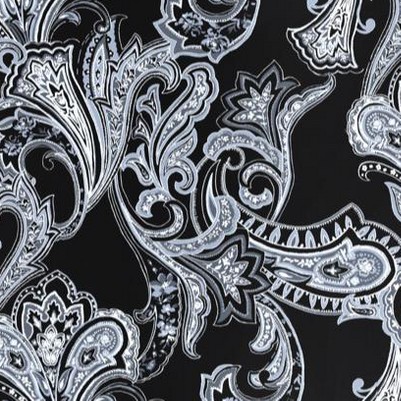 black paisley