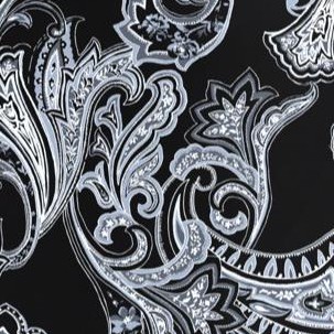 black paisley