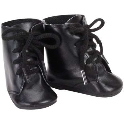 American girl doll black 2024 boots