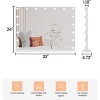 Vanity Mirror with Lights - Bulbs, 3 Color Modes,   Mirror for Tabletop Makeup Application - 3 of 4