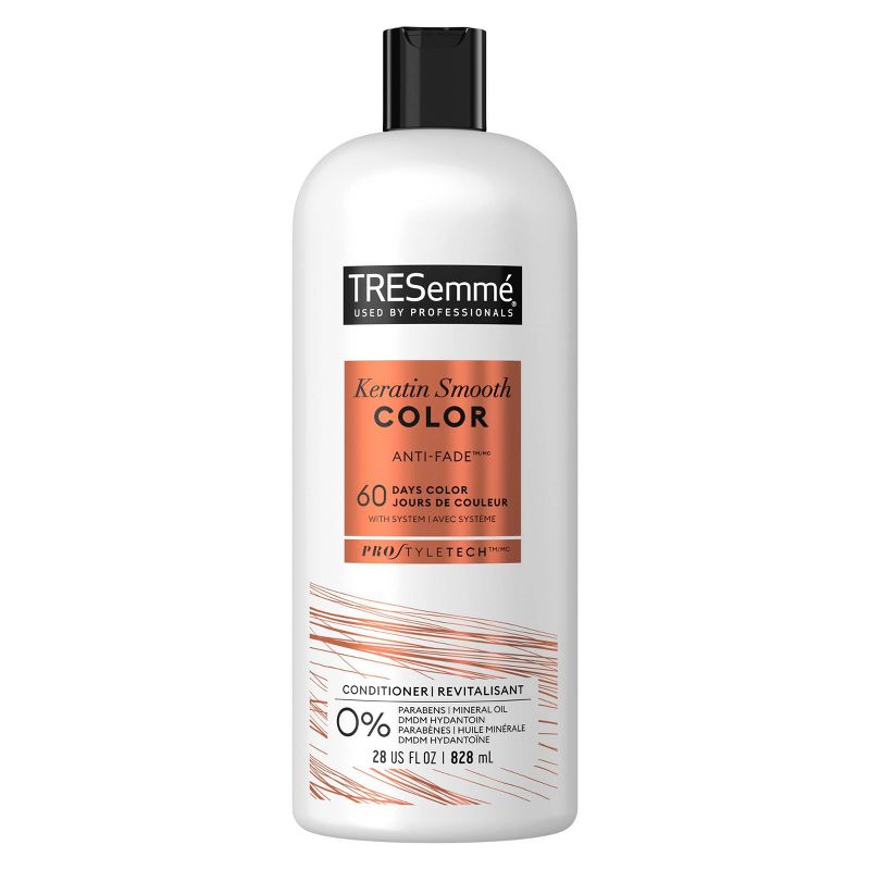Tresemme Cruelty-free Keratin Smooth Color Conditioner for Color Treated Hair - 28 fl oz, 3 of 9