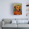 Trademark Fine Art -Marion Rose 'Den Retriever' Canvas Art - 2 of 4