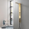 BWE 4-Jet Rainfall Shower Panel System with Rainfall Shower Head and Shower Wand - 2 of 4