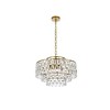 Elegant Lighting Mila 5 - Light Pendant in  Brass - 2 of 4