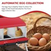 Chicken Nesting Box 3-Compartment Roll-Out with Pull-Out Trays, Egg Nesting Boxes for Hens, Chicken Coop Laying Box,Easy Wall Mounting - 4 of 4