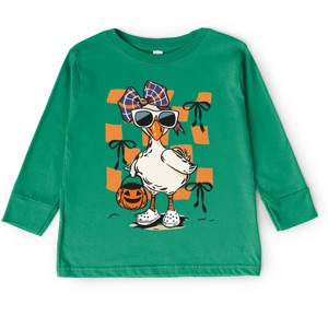 The Juniper Shop Halloween Goose Toddler Long Sleeve Tee - 1 of 4