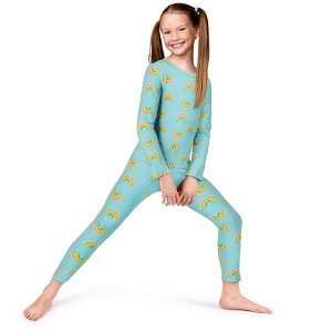 Rocky Thermal Underwear for Girls, Long Johns Fleece Lined Set, Shirt & Pants, Base Layer - 1 of 4