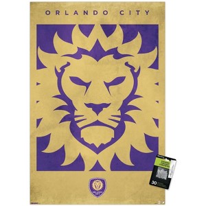Trends International MLS Orlando City SC - Logo 25 Unframed Wall Poster Prints - 1 of 4