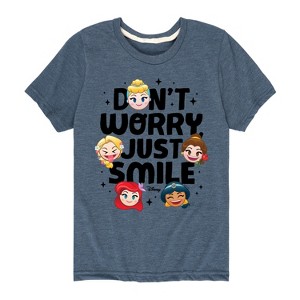 Boys' - Disney - Princess Don't Worry Be Short Sleeve Graphic T-Shirt - 1 of 4