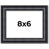 PosterPalooza | Photo Size Linear Black Picture Frame - UV Acrylic, Foam Board Backing, Hanging Hardware - 2 of 4