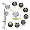 PAGED Multi Function Dual Shower Head Modern Shower System with 8-Function Hand Shower for Bathroom, Restroom - 3 of 4