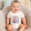 The Juniper Shop Patriotic Disco Collage Baby Short Sleeve Bodysuit - 3 of 4