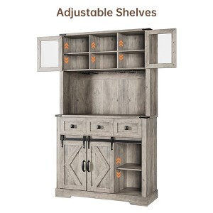 Farmhouse Buffet Cabinet with Storage - 1 of 4