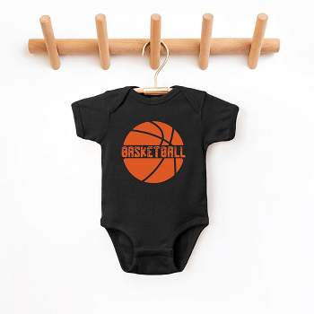 The Juniper Shop Basketball With Ball Baby Bodysuit