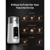 Dreo Electric 10.1oz Automatic Hot & Cold Foam Milk Frother Stainless Steel - 4 of 4