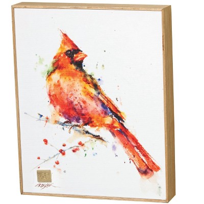 Photo 1 of DEMDACO Redhead Cardinal Wall Art Multi