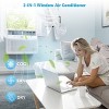 Kismile Medium Room Window Air Conditioner , Remote Included ( 115-Volt , 12000-BTU ) - 2 of 4