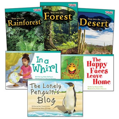 Shell Education Step into Biomes Guided Reading Level K Books - Set of 6