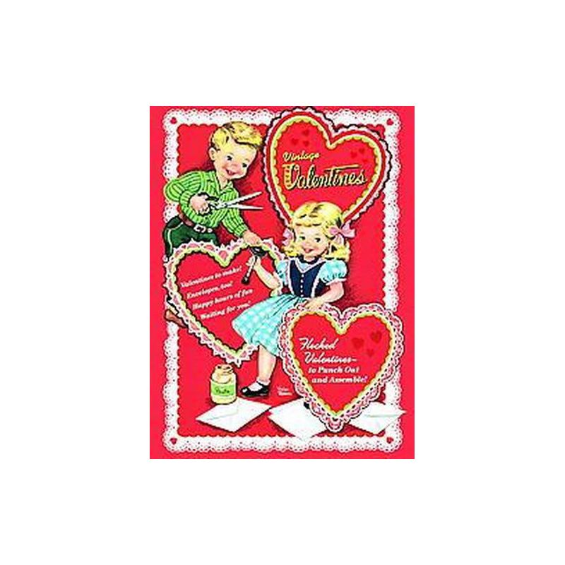 Vintage Valentines ( Press Out Book) (Paperback) - by Golden Books, 1 of 2
