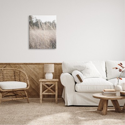 Warm Beige Tall Grass Countryside Canvas Wall Art, 24 x 30