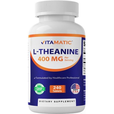 L-Theanine 400mg - 240 Tablets