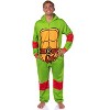 Teenage Mutant Ninja Turtles Mens' Union Suit Costume Sleep Pajama - 2 of 4
