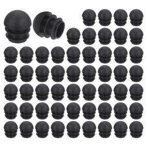 Unique Bargains Round Non-Slip Noise Reduction Non-Marking Furniture Leg Plastic Plugs - 1 of 4
