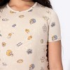Bellabu Bear Football Bamboo Kids Pajama Short Set - 2 of 4