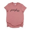 Simply Sage Market You Had Me At Pumpkin Spice Short Sleeve Tee - M - Mauve - 2 of 4